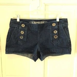 Express jean shorts
